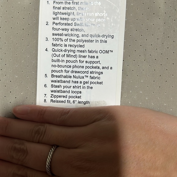 Lululemon Short 6” - Picture 5 of 5